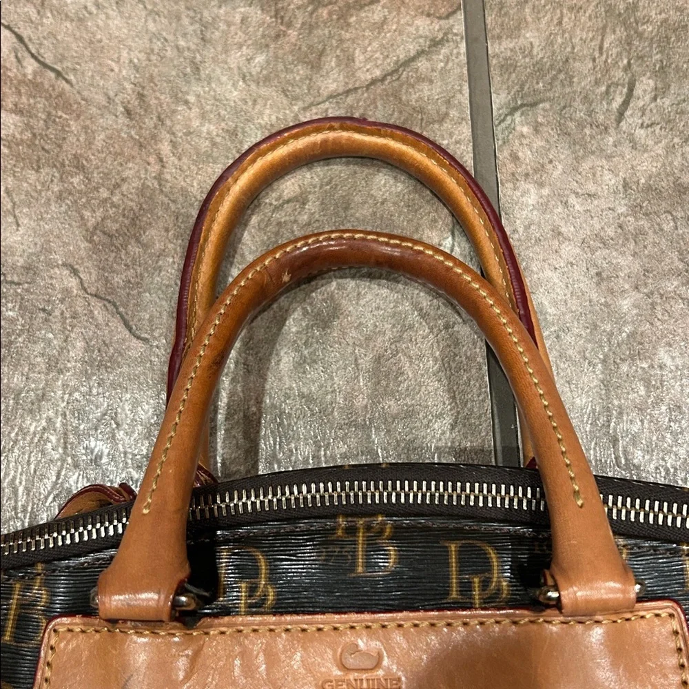 Vintage Dooney & Bourke Satchel Purse - Picture 3 of 14